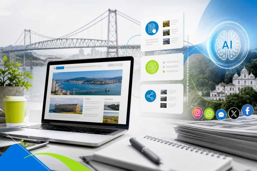 Como a NVX e o De Olho na Ilha orquestraram a redação do portal com o Grok Bot