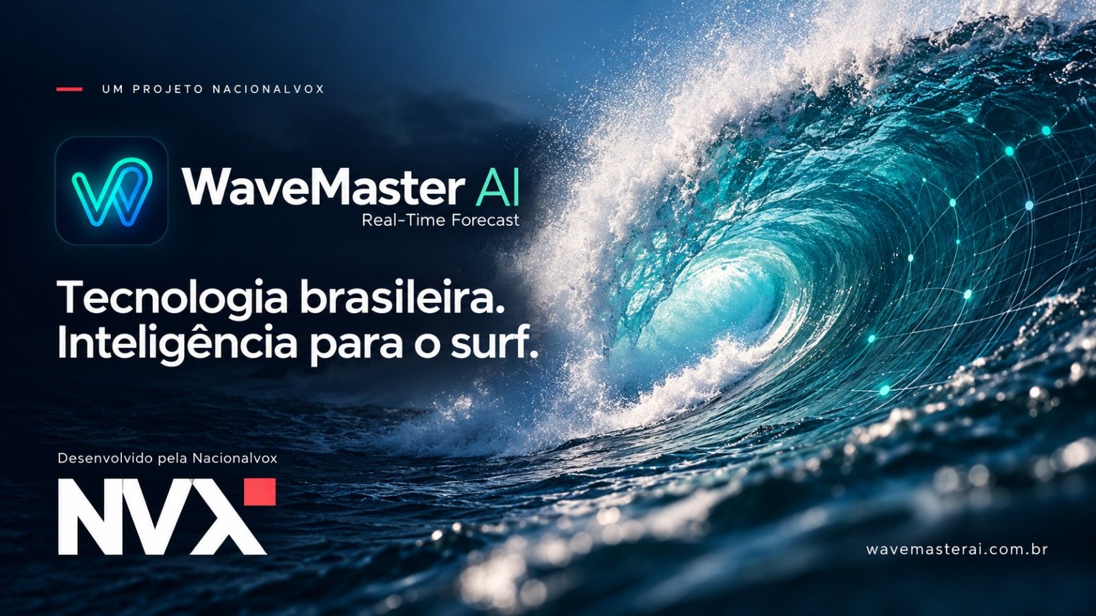 Nacionalvox desenvolve o WaveMaster AI e transforma dados do oceano em inteligência para o surf