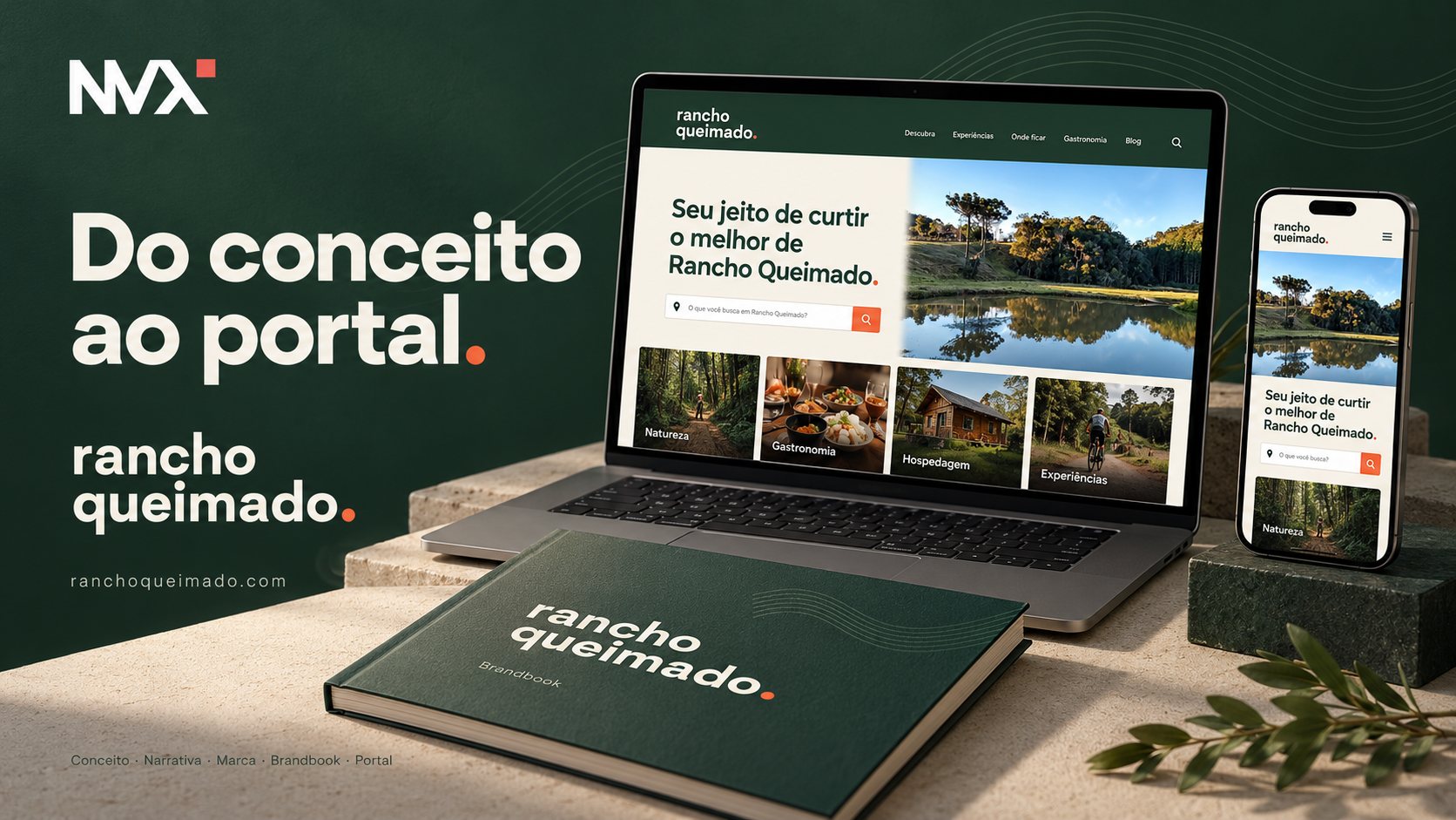  NVX – NacionalVox cria a marca e desenvolve o portal ranchoqueimado.com