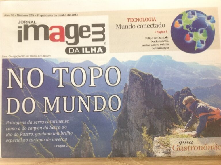 Column ‘ Connected World’ in the Ilha Image Journal