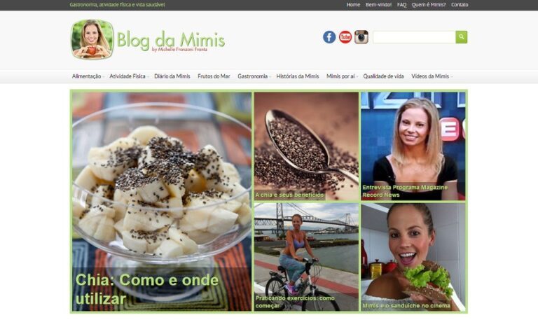 Blog da Mimis está de cara nova, veja como ficou!