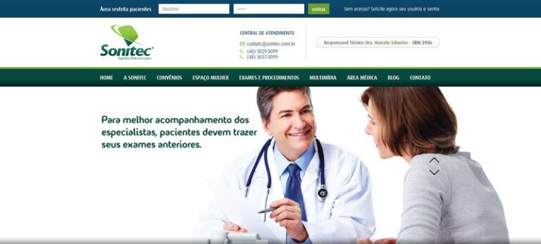 NacionalVOX e D Way lançam o novo site da clínica Sonitec