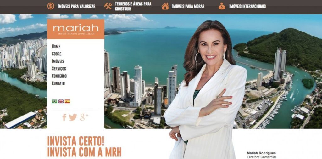 NacionalVOX – Agência Digital cria e desenvolve site da Mariah Investimentos Imobiliários: