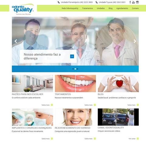 Em parceria com a Agência DWAY, NacionalVOX cria e desenvolve novo site da Odontoquality – Clínicas