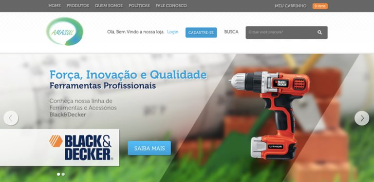 NacionalVOX cria loja virtual para Amasul, em parceria com a Flexy Negócios Digitais
