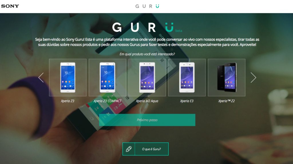Já ouviu falar no Sony Guru?