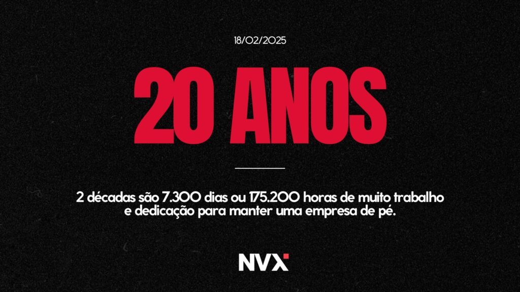 NVX 20 anos: Uma história de inovação, parceria e sucesso no digital 🚀