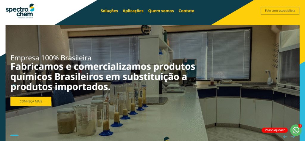 Spectrochem Inaugura Novo Site Institucional com Foco em Inovação e Presença Digital